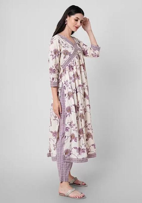Lily Leher Printed Cotton Kurta Set main image 1