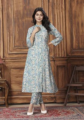 Multicolor Printed Rayon Co-Ord Set