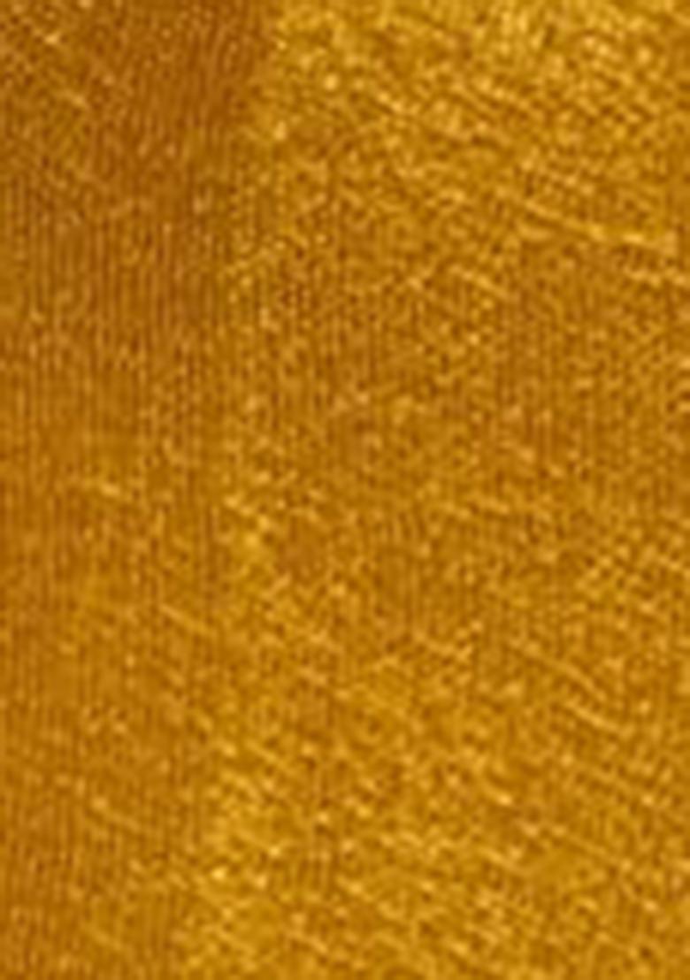 Mustard Sequin Embroidered Chinon Silk Kurta Set