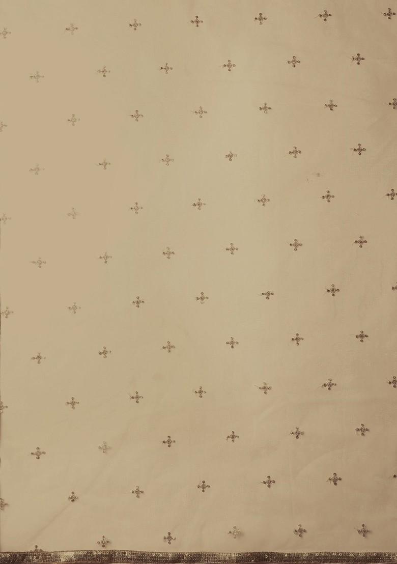 Teal Woven Poly Blend Kurta Set