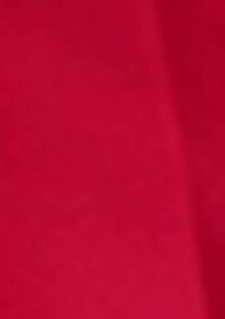 Red Sequin Embroidery Georgette Anarkali Suit Set