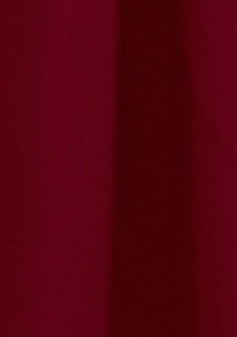 Maroon Embroidered Georgette Sharara Set - Indya