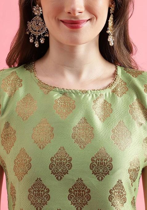 Ethnic Motifs Kurta Set main image 1