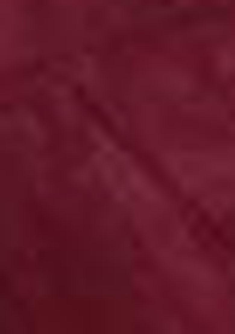 Maroon Embroidered Silk Anarkali Kurta Set