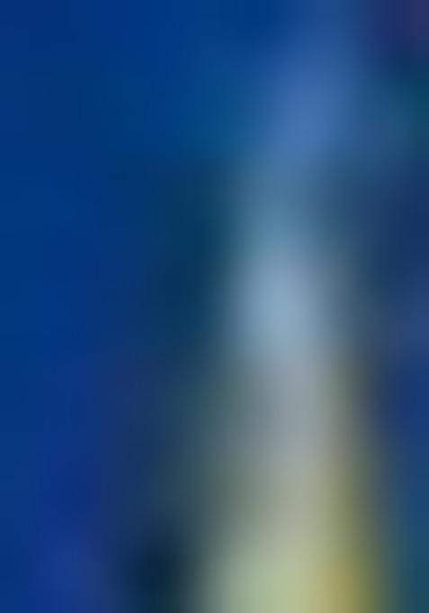 Blue Abstract Print Silk Kurta Set