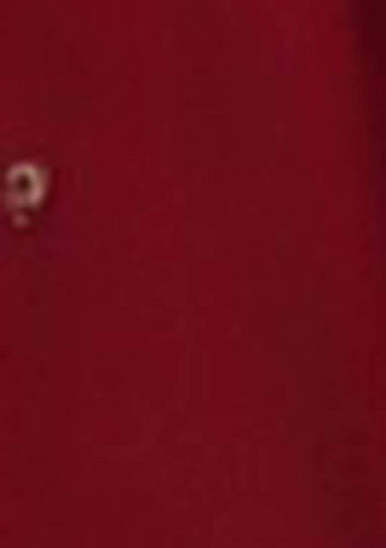 Maroon Sequins Embroidered Georgette Kurta Set