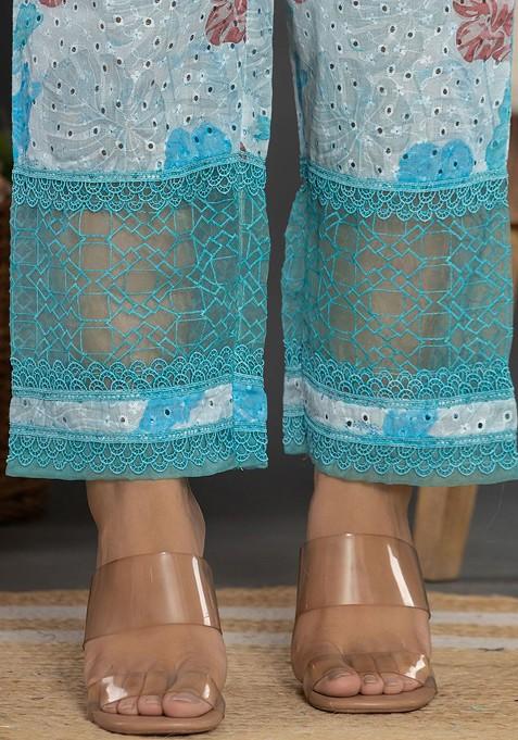 RFSS1820 - Cotton Floral Printed Full Set With Dupatta main image 1