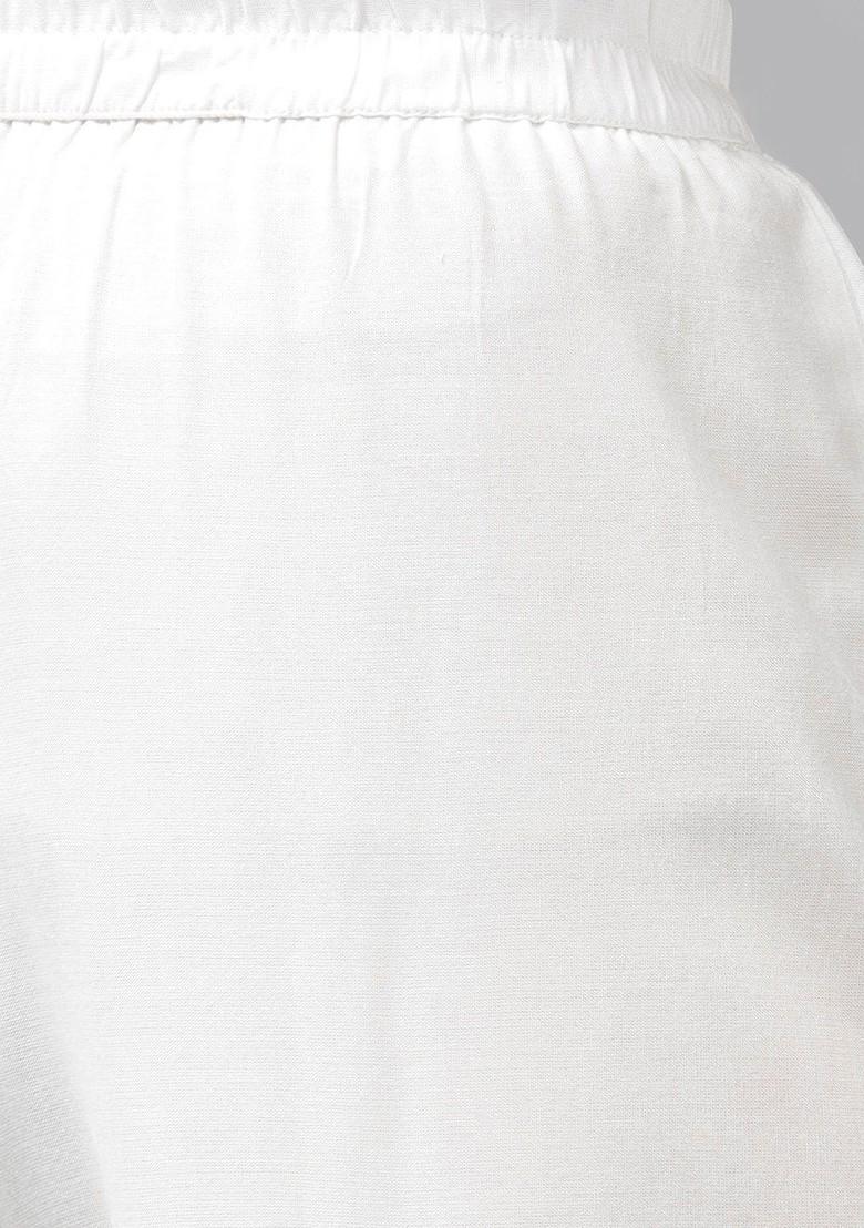 Purple Printed Poly Blend Kurta Set