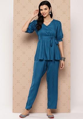 Green Cotton Co-Ord Set