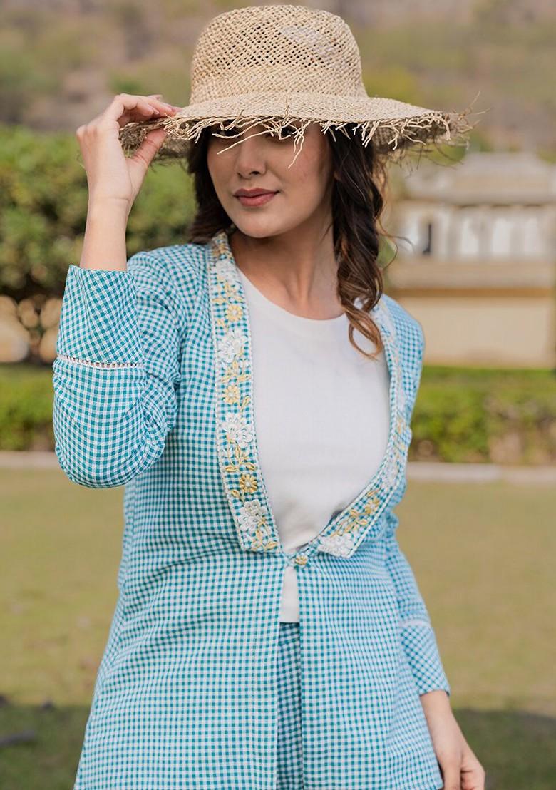 Green Cotton Co-Ord Set