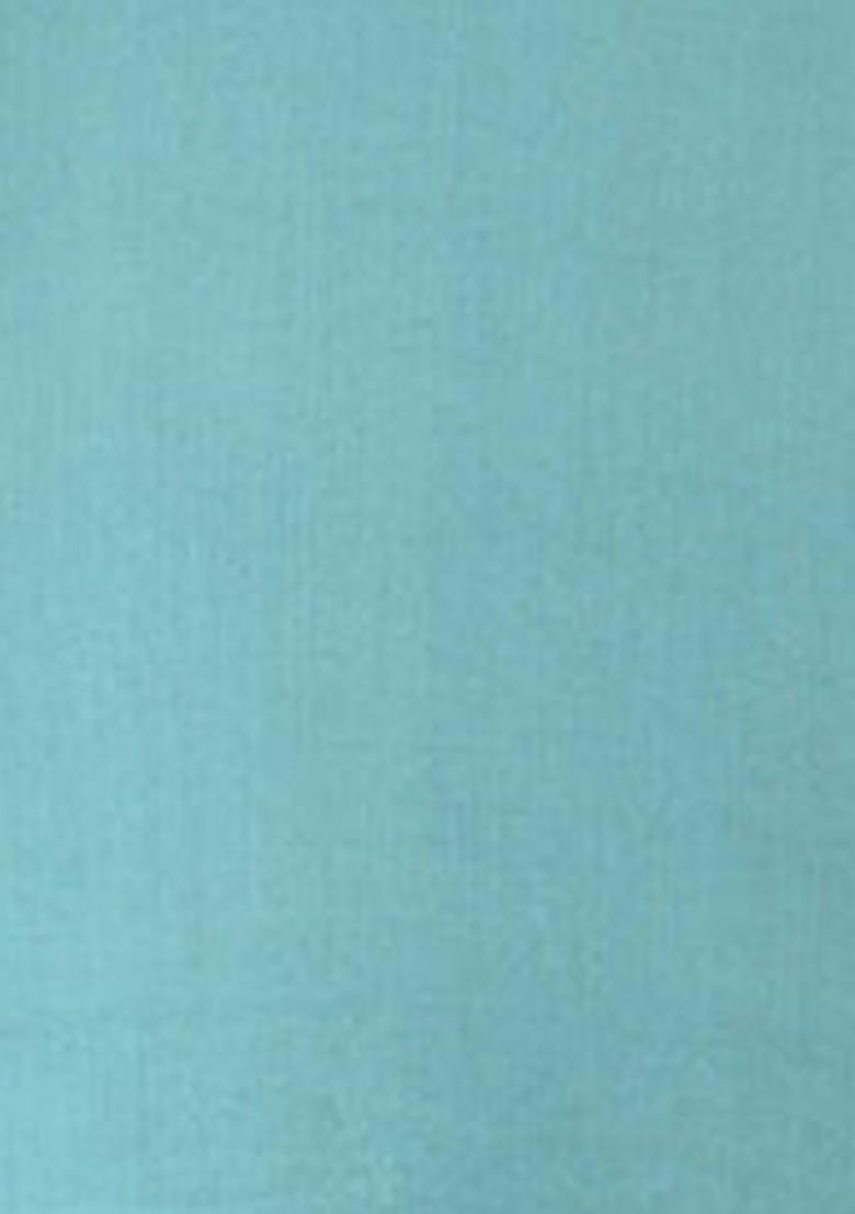 Sky Blue Embroidered Chanderi Kurta Set