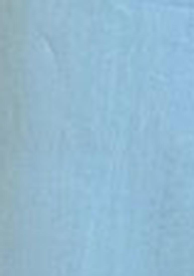 Sky Blue Embroidered Chanderi Kurta Set