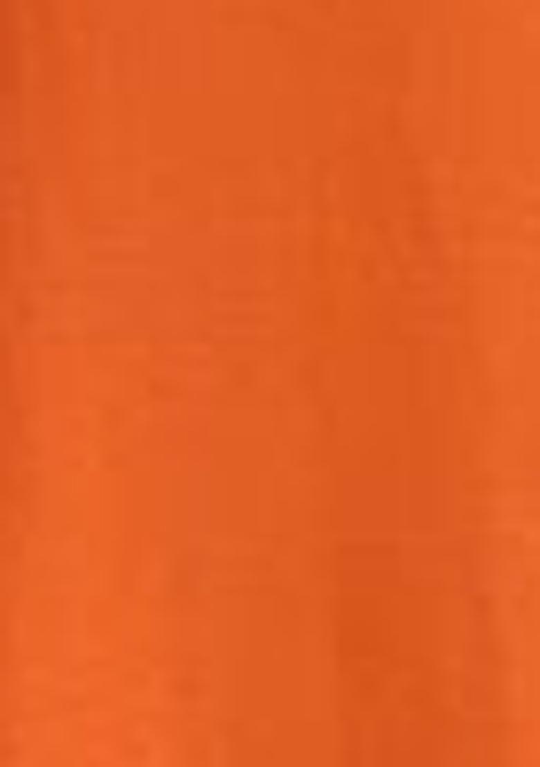 Rust Red Embroidered Cotton Kurta Set