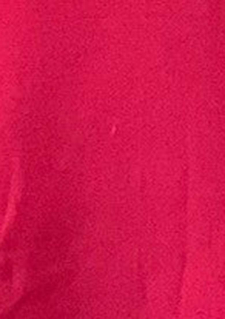 Tomato Red Embroidered Chanderi Kurta Set