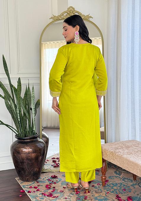 Lemon Luxe Kurta Set