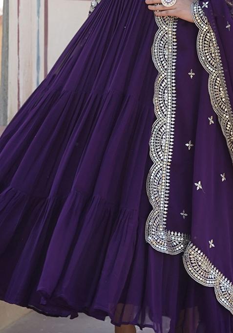Viscose Jacquard - Anarkali