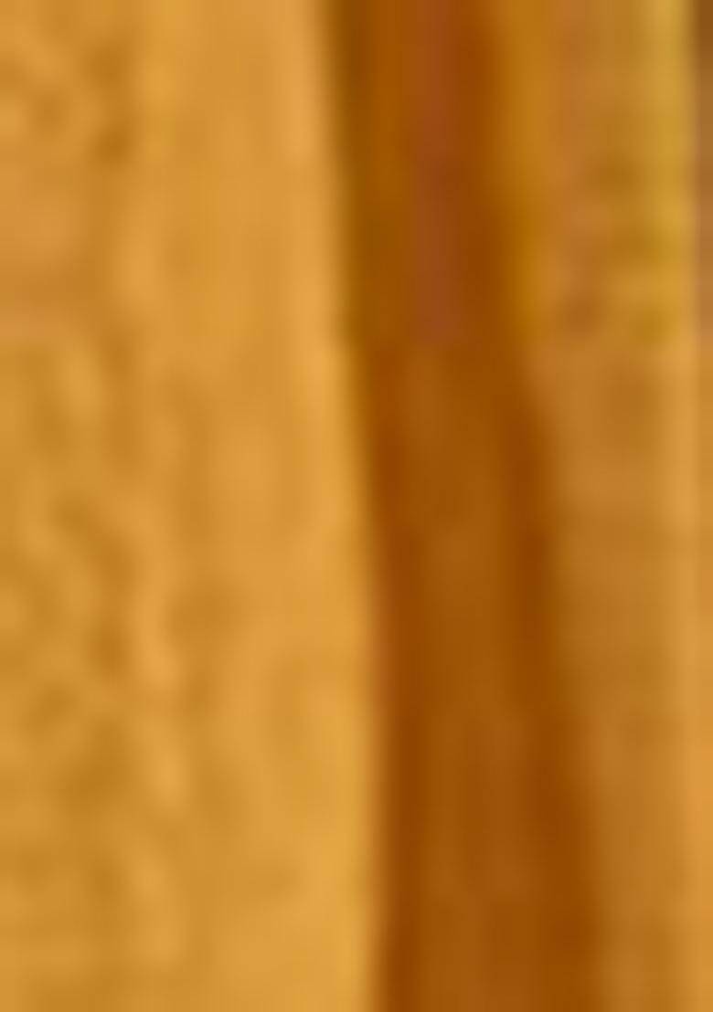 Yellow Bandhani Print Silk Anarkali Set