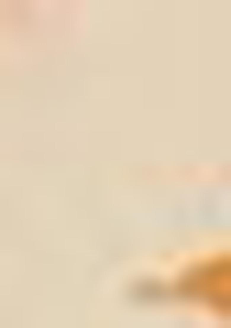 Cream Digital Print Organza Anarkali Set