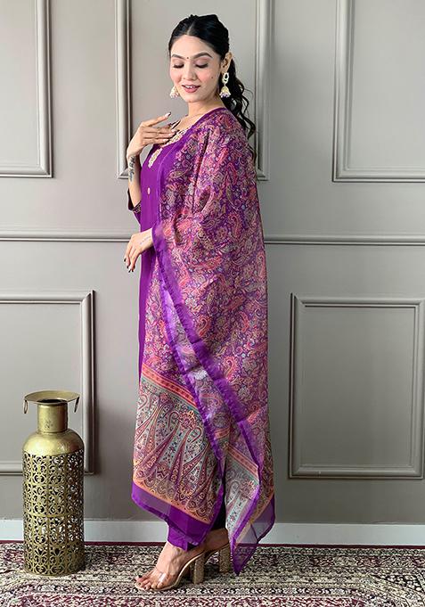 Women  Black Ethnic Motif Printed Rayon Slub Kurta With Beads & Sequins Work