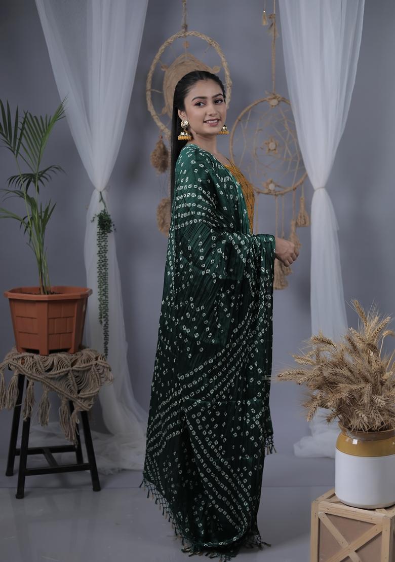 Yellow Embroidered Silk Blend  Salwar Kameez