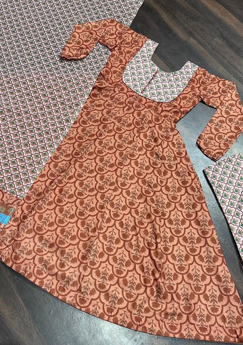 Pink Embroidered Faux Georgette Salwar Kameez With Dupatta