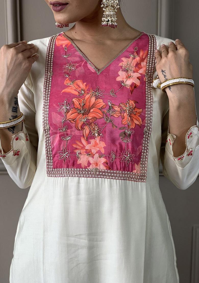 Black Embroidered Velvet Salwar Kameez With Dupatta