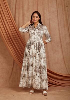 Black Printed Cotton Palazzo Set