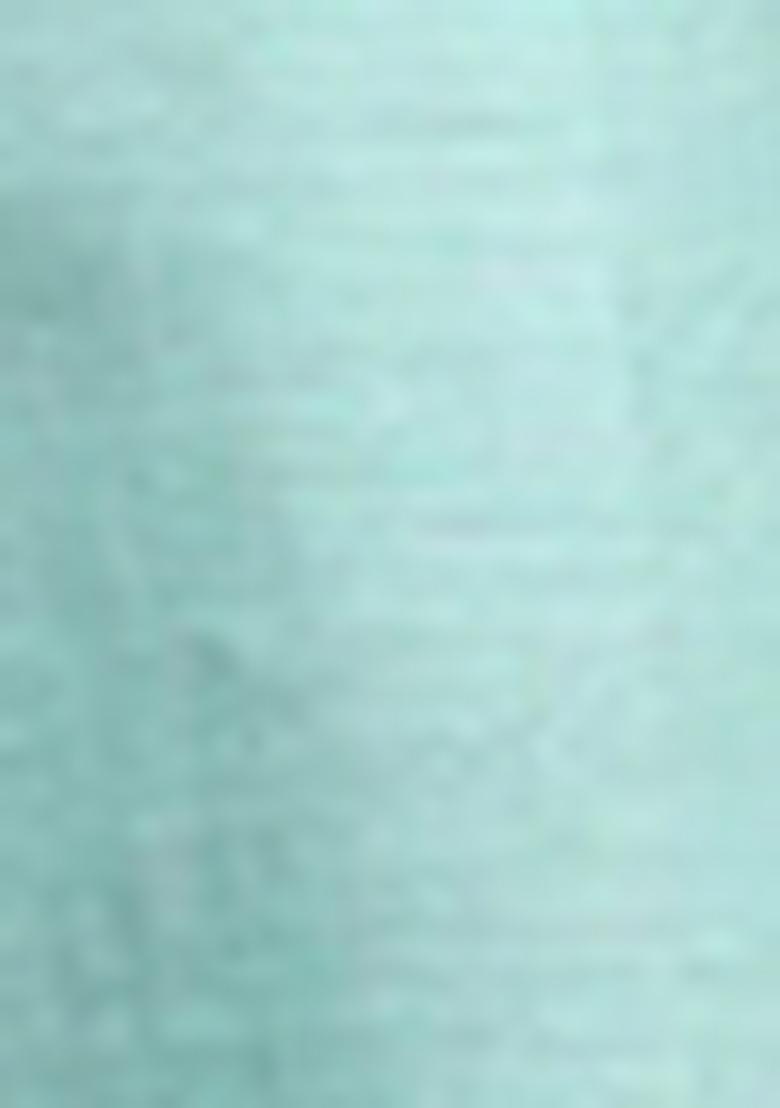 Sky Blue Printed Art Silk Salwar Kameez With Dupatta