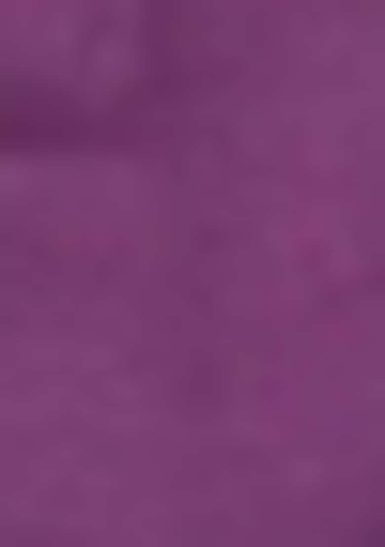 Purple Embroidered Silk Blend Salwar Kameez With Dupatta - Indya