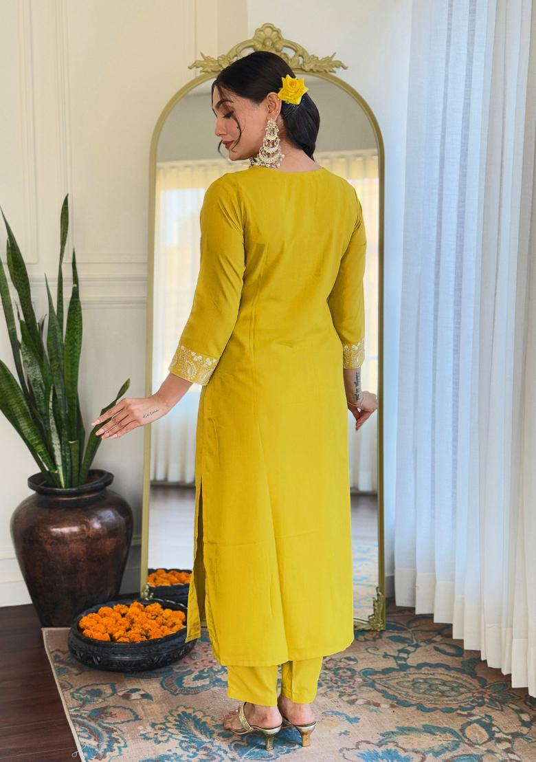 Liril Green Embroidererd Rayon Salwar Kameez With Dupatta