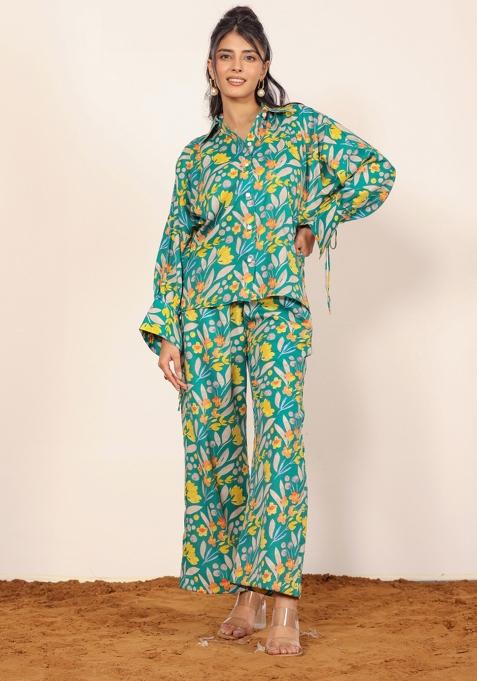 Multi Printed  Cotton Co Ord Set