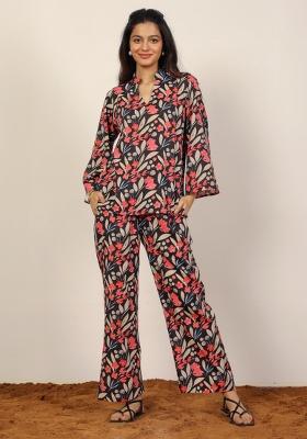 Multi Printed  Cotton Co Ord Set