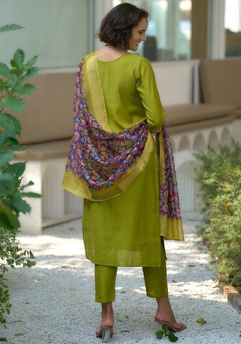 Liril Vatican Printed Salwar Kameez With Dupptta