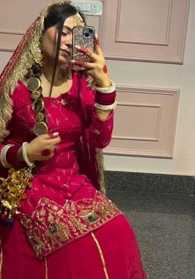 Pink Embroidered Silk Salwar Kameez With Dupatta