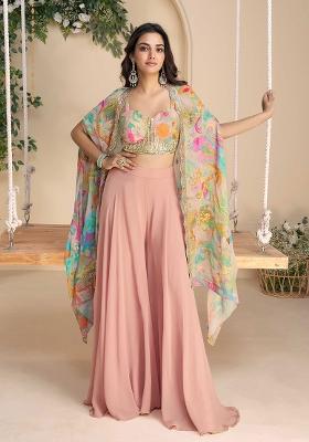 Multi Embroidered Chinon Fusion Set