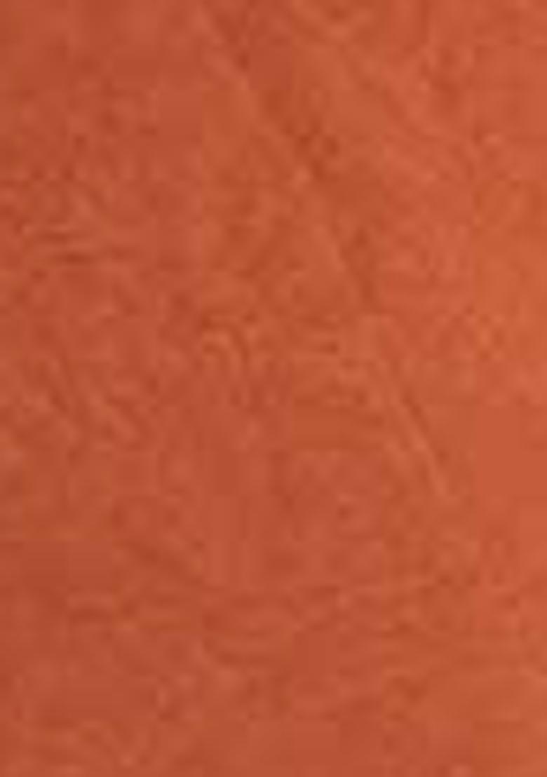 Orange Embroidered Crepe Salwar Kameez