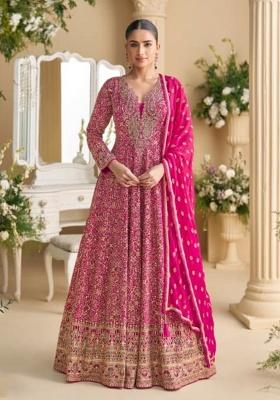 hot pink indian dress Indian Pink Dresses