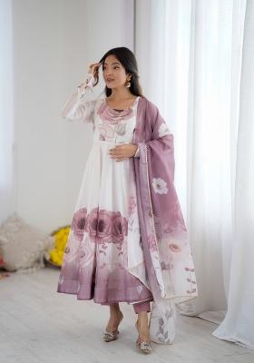 Multi Motif Silk Kurta Set