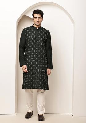 Maroon Embroidery Viscose Kurta Set
