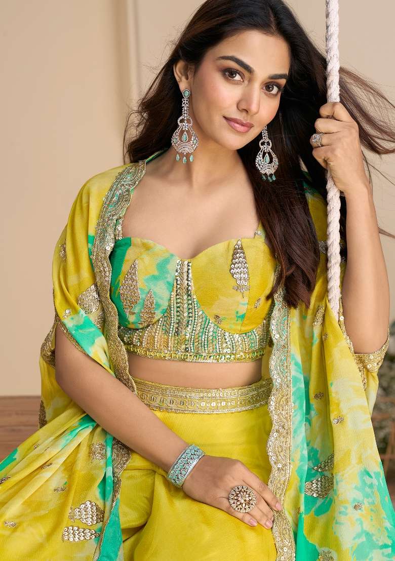 Maroon Embroidery Silk Blend Salwar Kameez - Indya