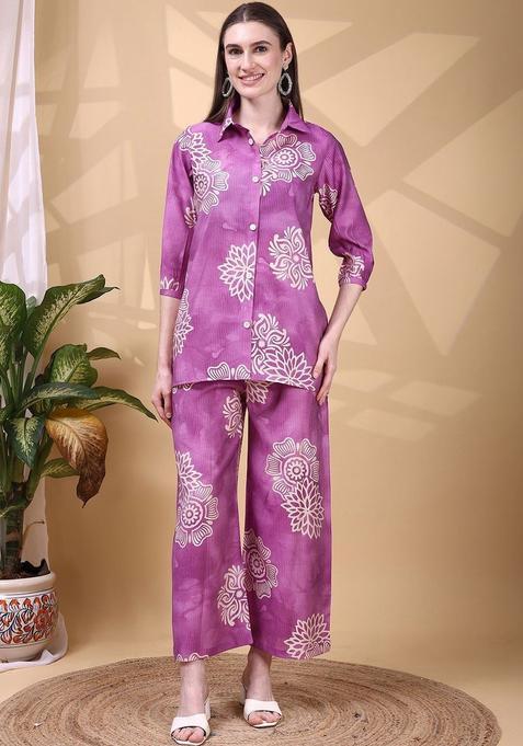 orange Zari Work silk Kurta Set