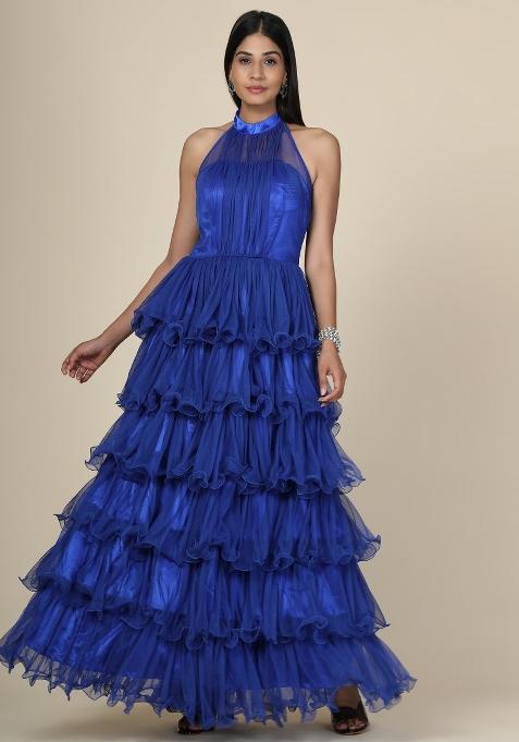 Black Net Gown