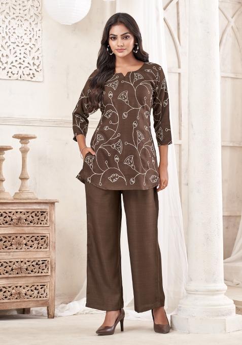 Chiku Dori Work Cotton Co-Ords Set