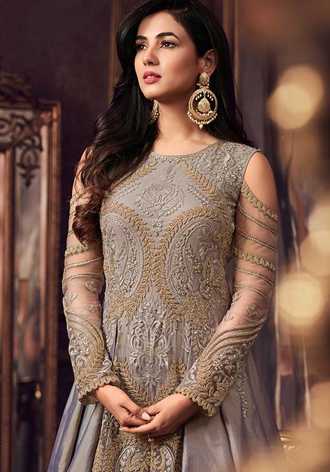 Beautiful Blue Silk Kurta Set Classic Beauty main image 1
