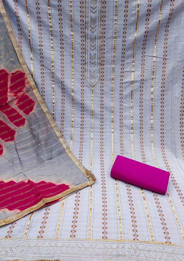 Turquoise Blue Embellished Poly Blend Kurta Set - Indya