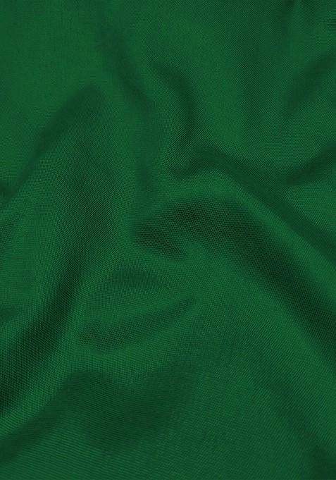 Green Embellished Organza Kurta Set