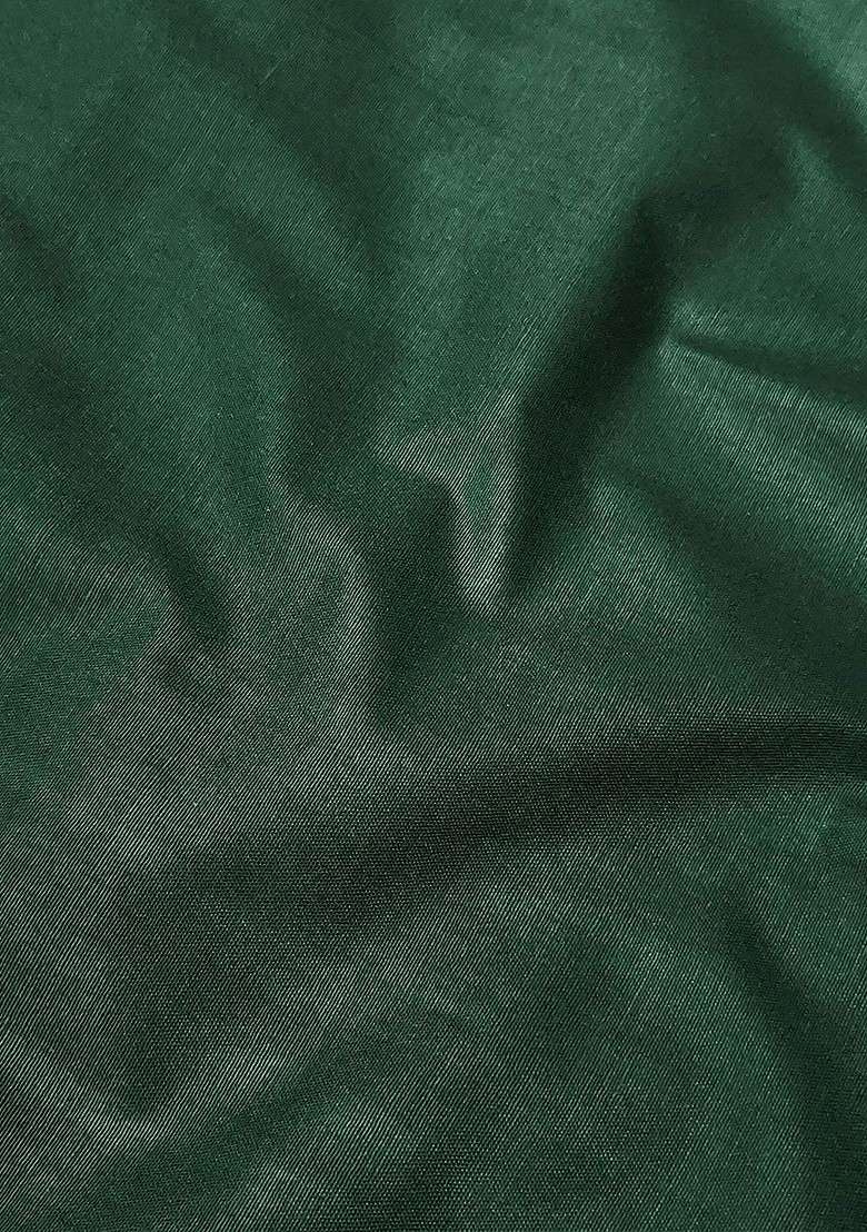 Sea Green Embroidered Poly Straight Kurta Set - Indya