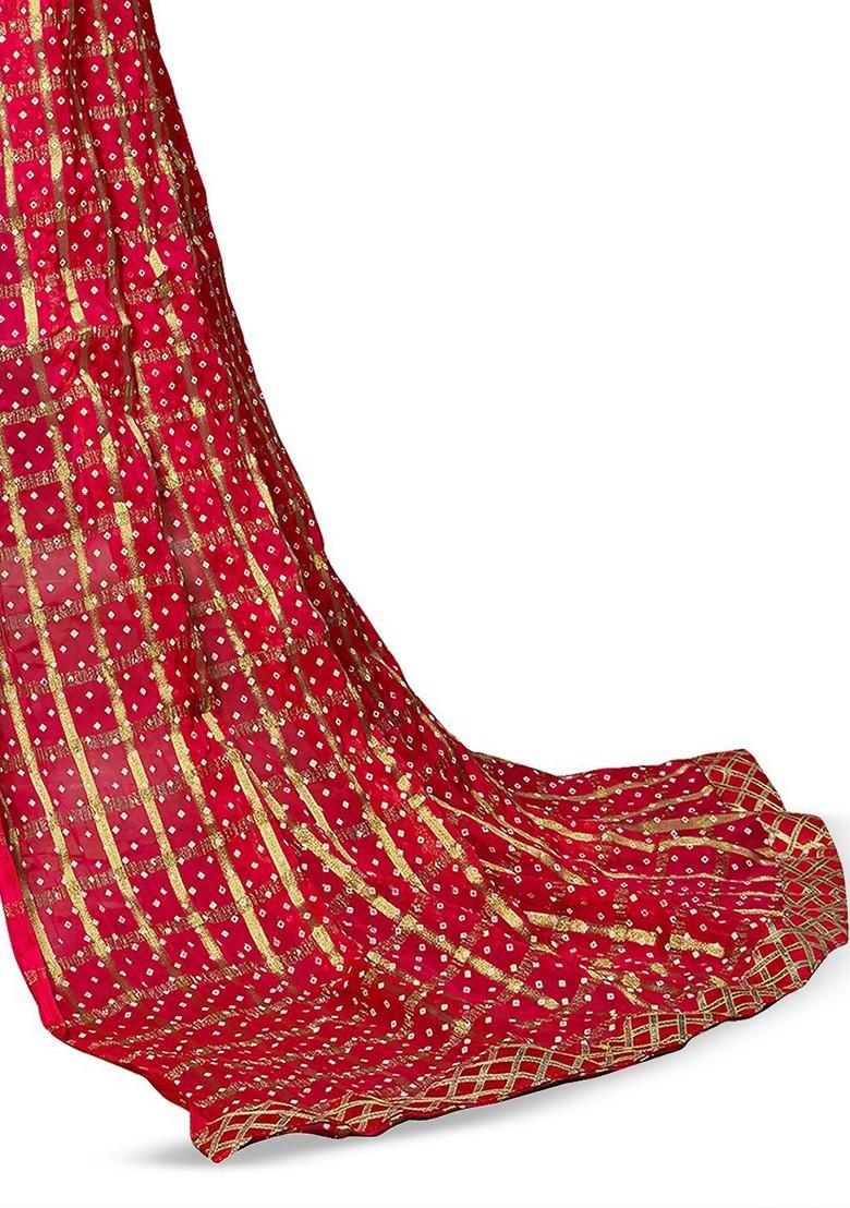 Peach Embroidered Pure Cotton Kurta Set - Indya