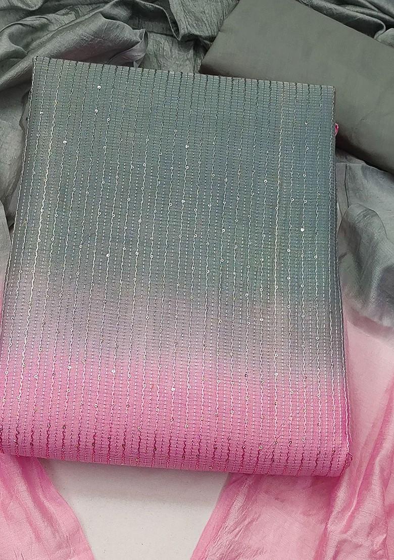 Green Embroidered Pure Cotton Kurta Set