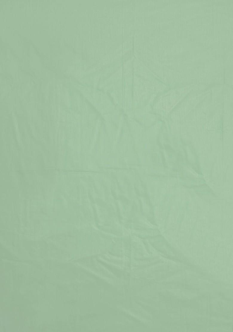 Green Floral Embroidered Poly Blend Kurta Set